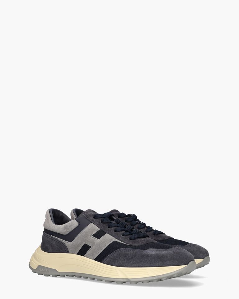 Hyperlight Donkerblauw/Lichtgrijs Herensneakers 