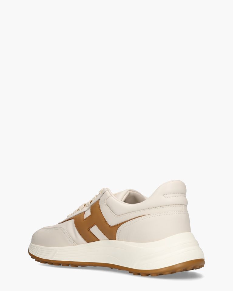 Hyperlight Off-White/Cognac Herensneakers