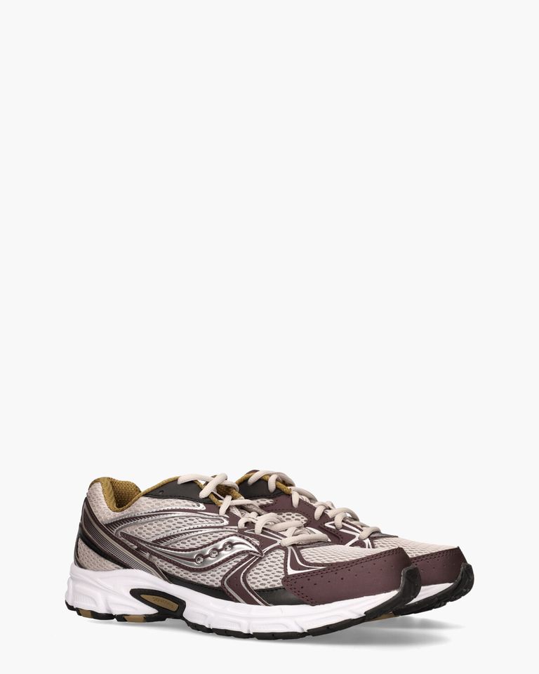 Ride Millennium Off-White/Bordeauxrood Herensneakers