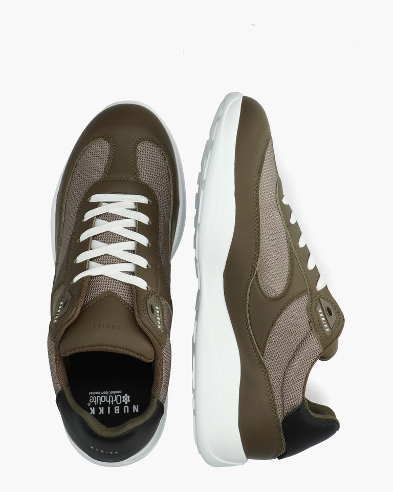 Denzel Dane Groen/Multi Herensneakers