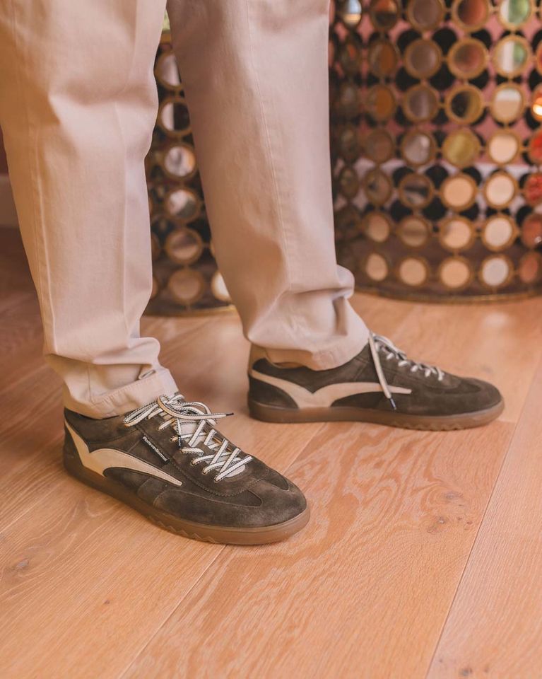 De Zaler 01.14 Groen Herensneakers