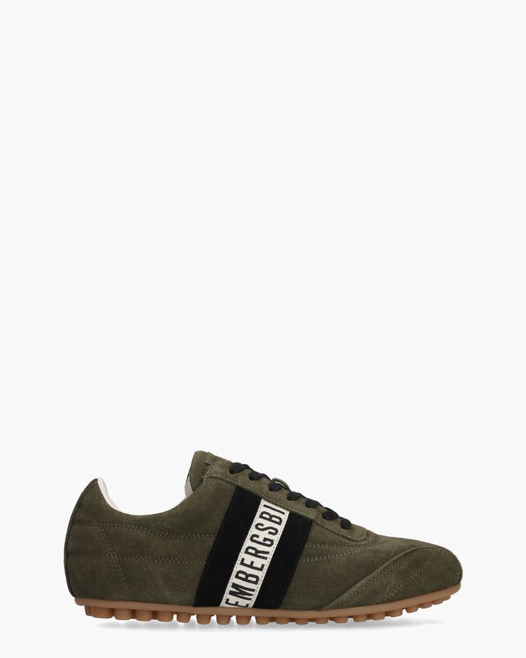 32214 Legergroen Herensneakers