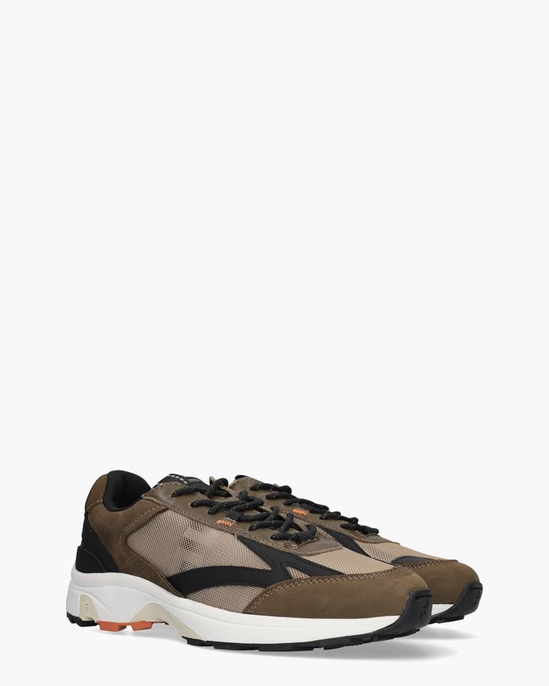 Krafla Groen/Zwart Herensneakers
