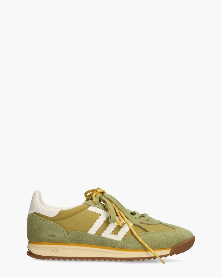 Jogger Spongy Nylon Groen Herensneakers