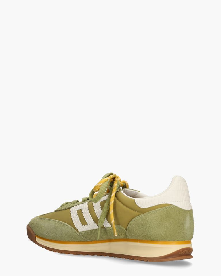 Jogger Spongy Nylon Groen Herensneakers