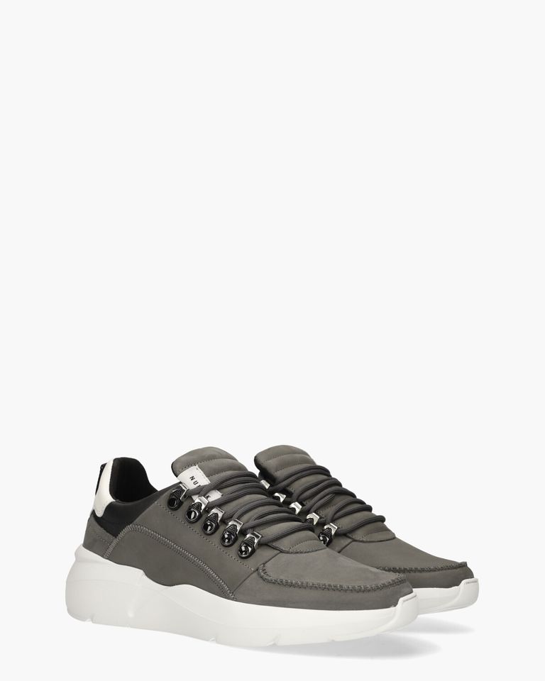 Roque Roman Donkergrijs Herensneakers