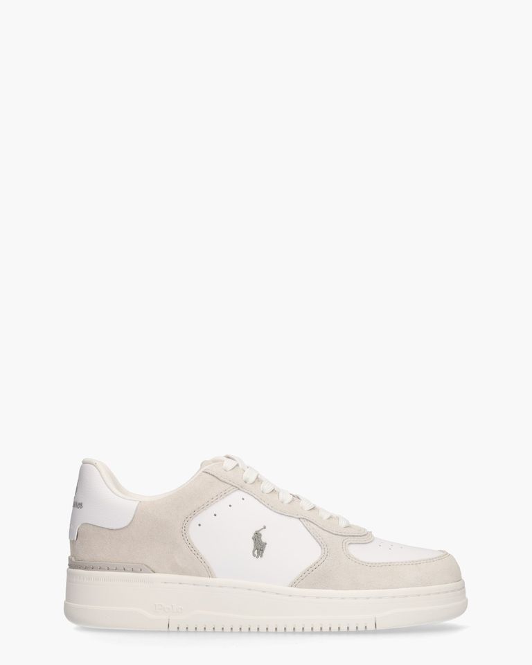 Masters Court Wit/Lichtgrijs Herensneakers