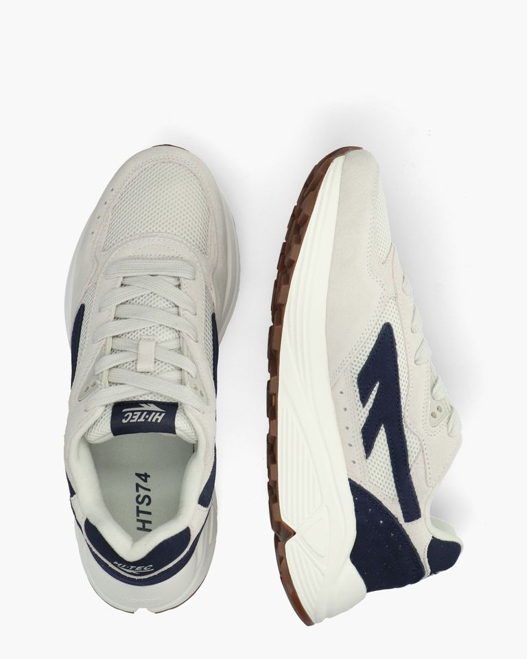 HTS Shadow RGS Lichtgrijs/Donkerblauw Herensneakers