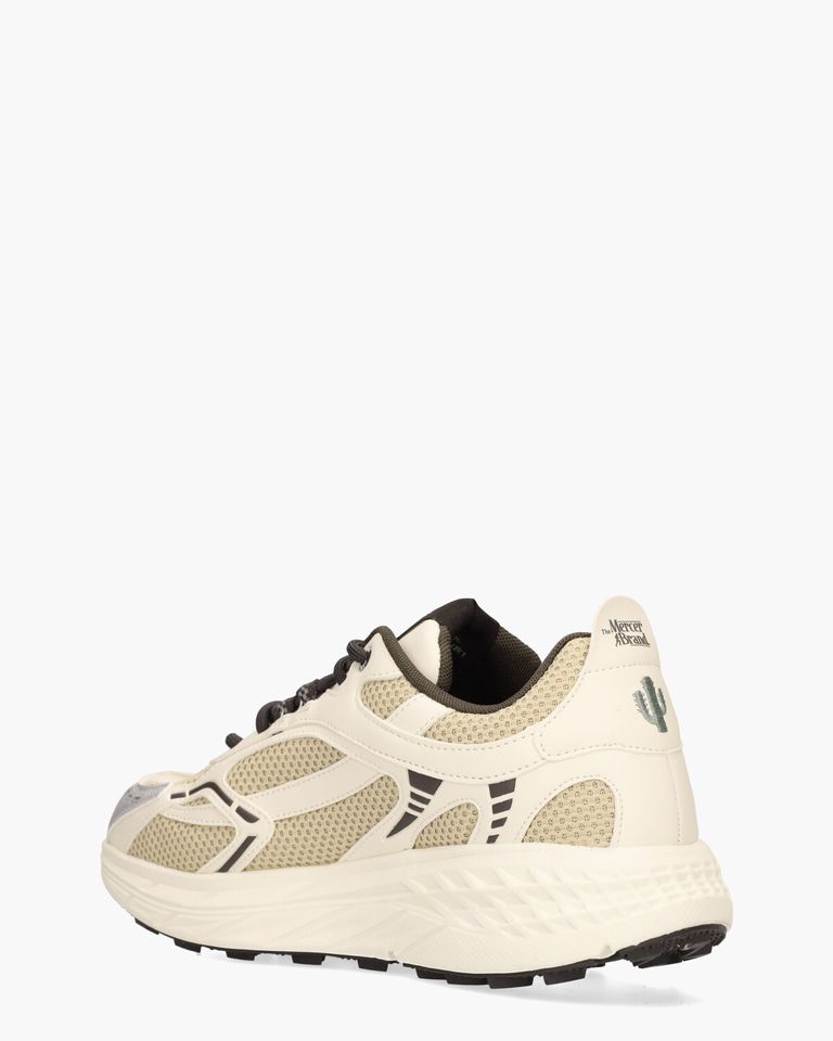 The Re-Run MAX Cactus Beige/Off-White Herensneakers