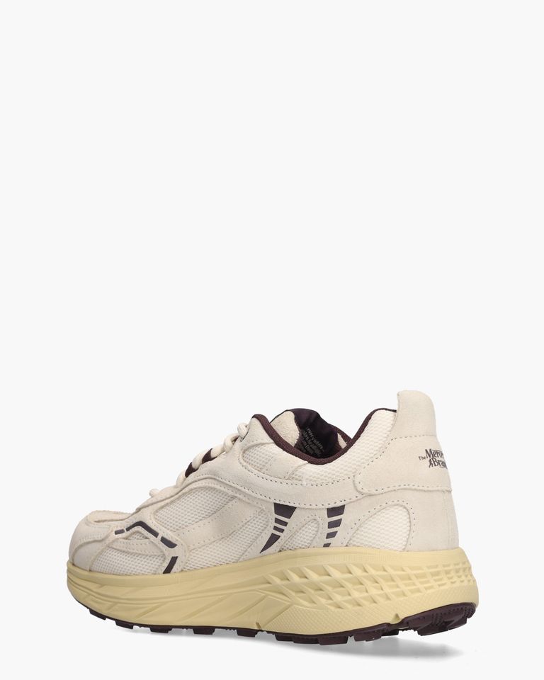 The Re-Run Max Off-White/Aubergine Herensneakers