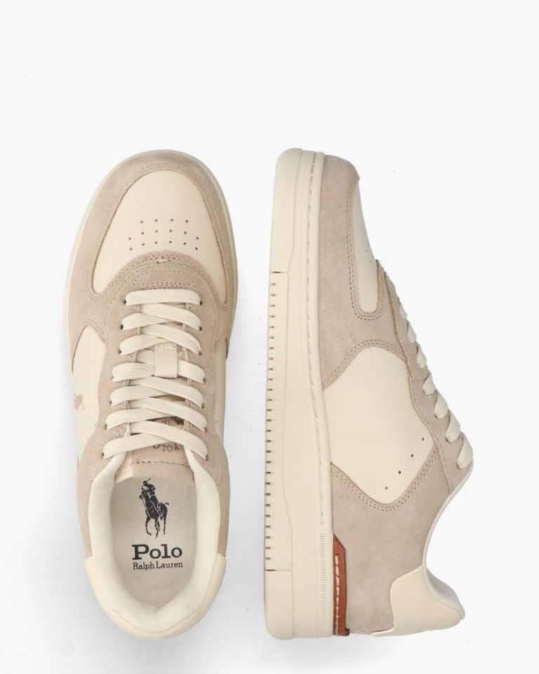 Masters Court Off-White/Beige Herensneakers