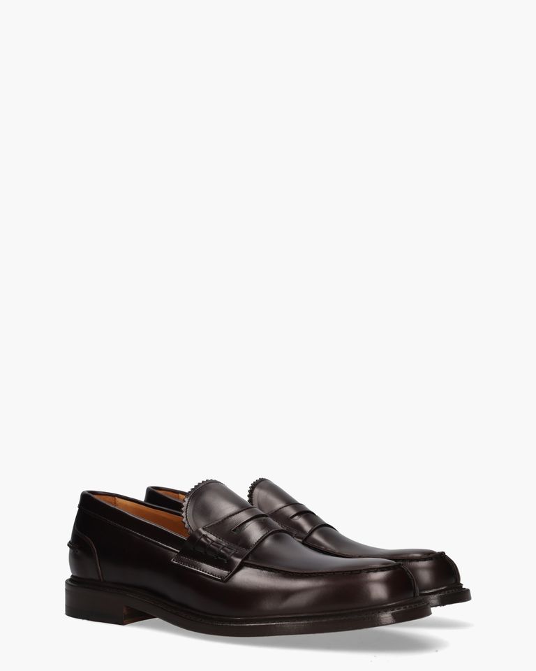 11053-K2 Donkerbruin Herenloafers
