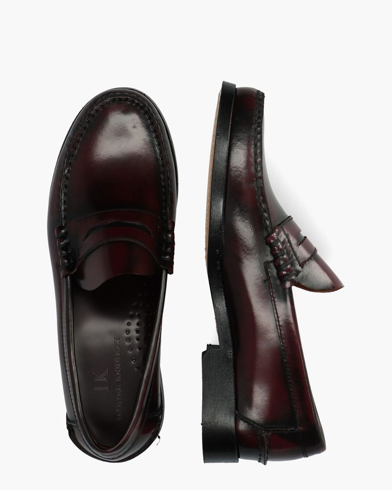 4026 Bordeauxrood Herenloafers