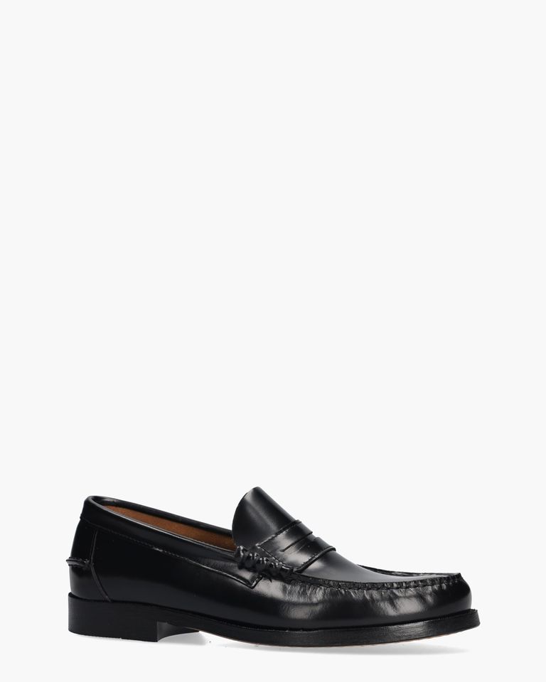 4026 Zwart Herenloafers
