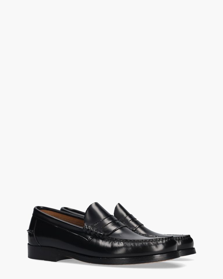 4026 Zwart Herenloafers