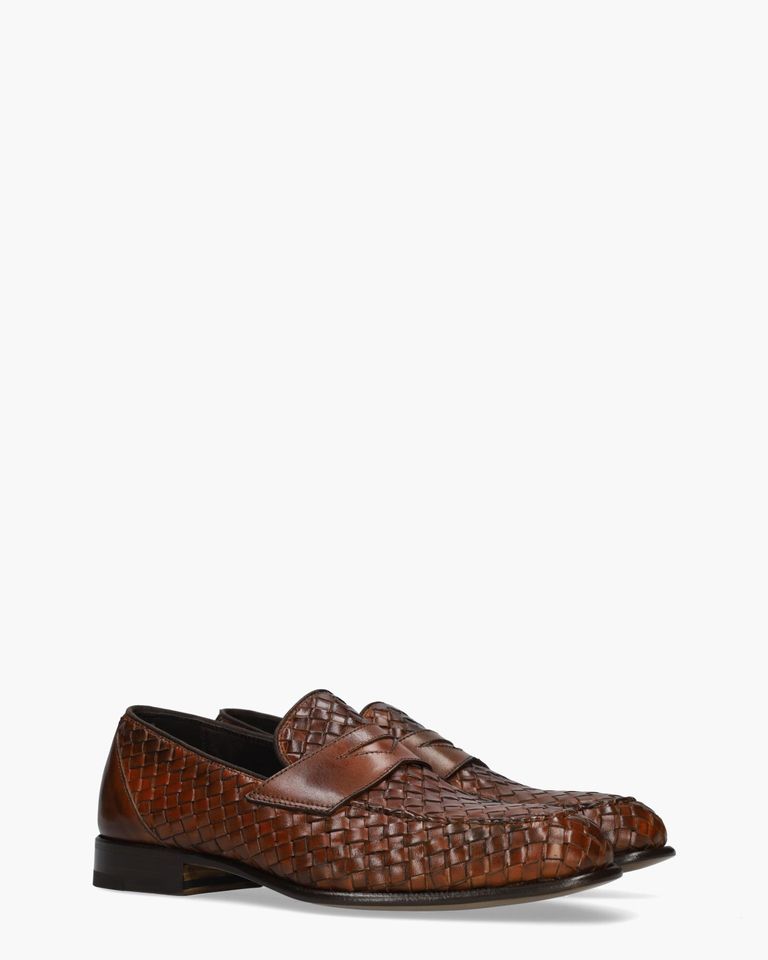 9500 Cognac Herenloafers