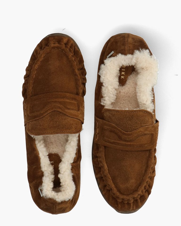 Riley Mio Fur Brown suede