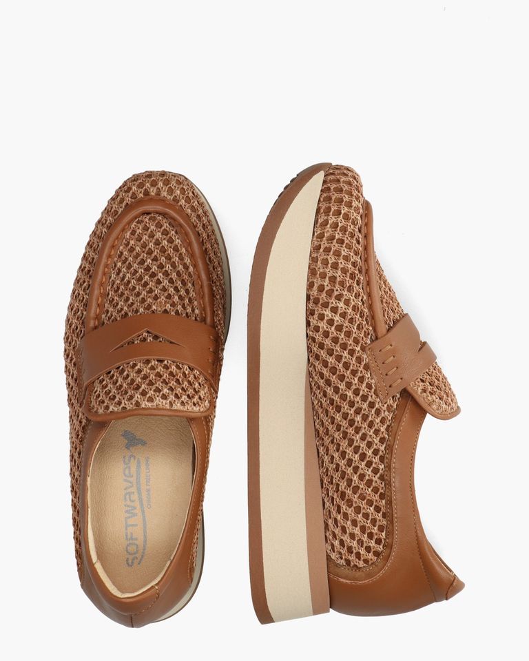 Caela Cognac Damesloafers