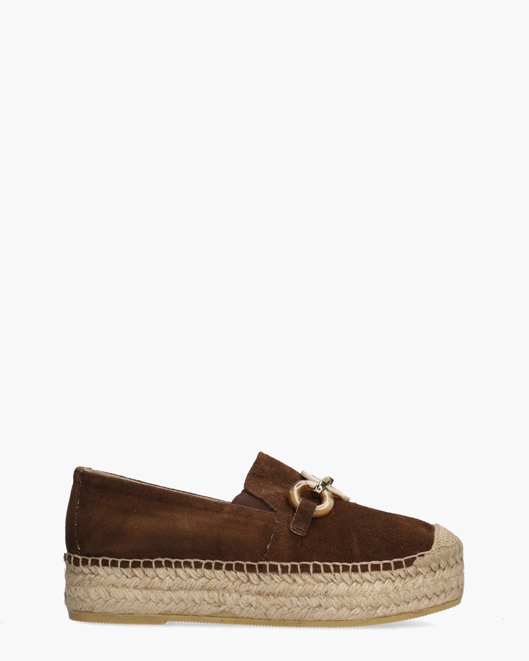 2292 Donkerbruin Damesloafers
