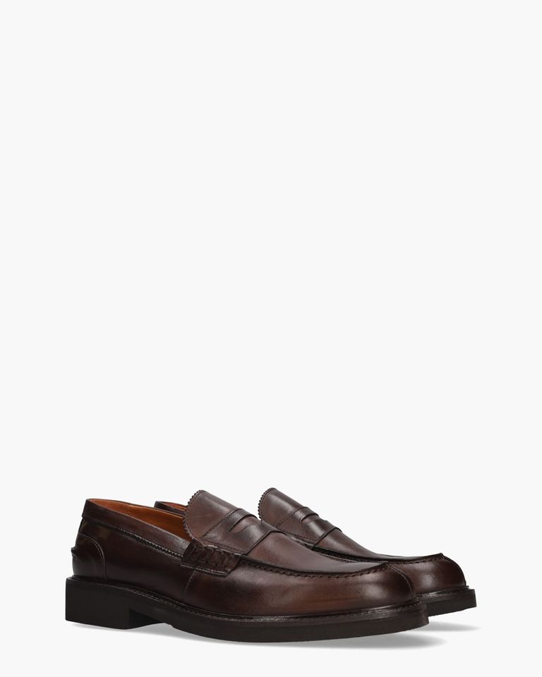 Adam Donkerbruin Herenloafers