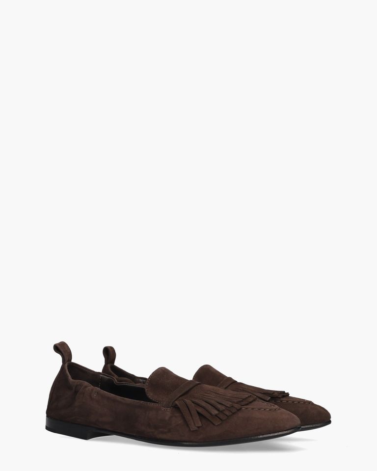 Grace 1323 Donkerbruin Damesloafers
