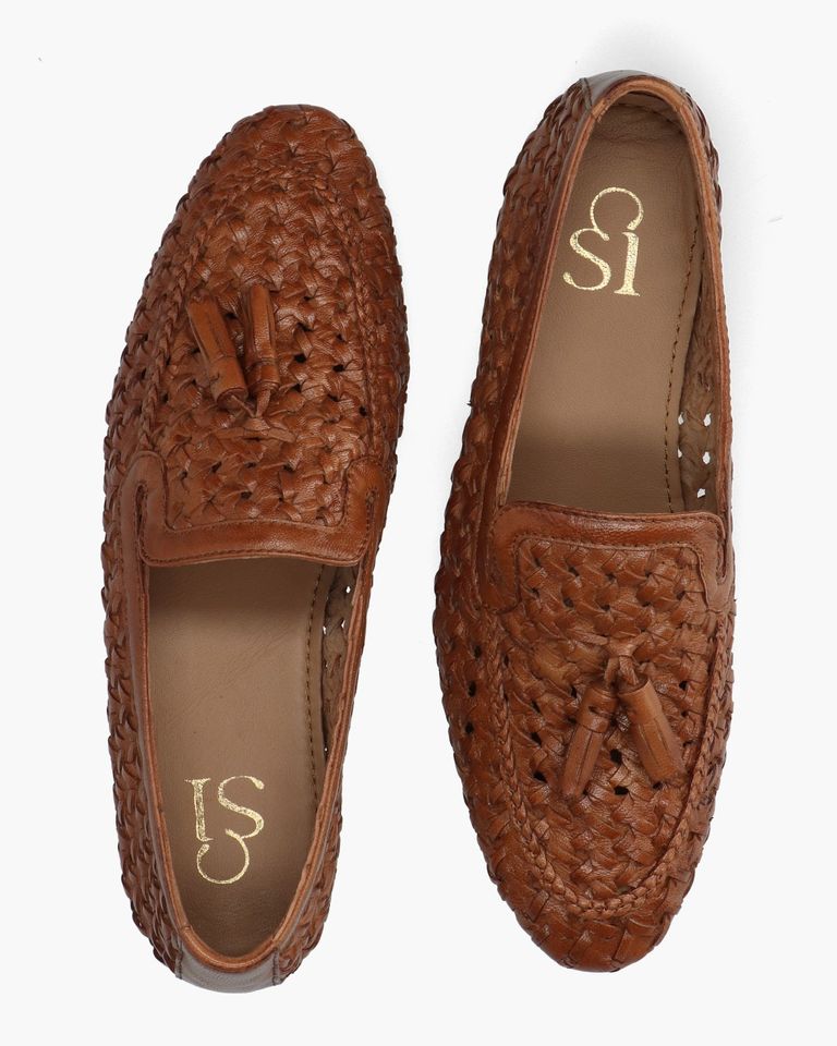 Zuha Cognac Damesloafers