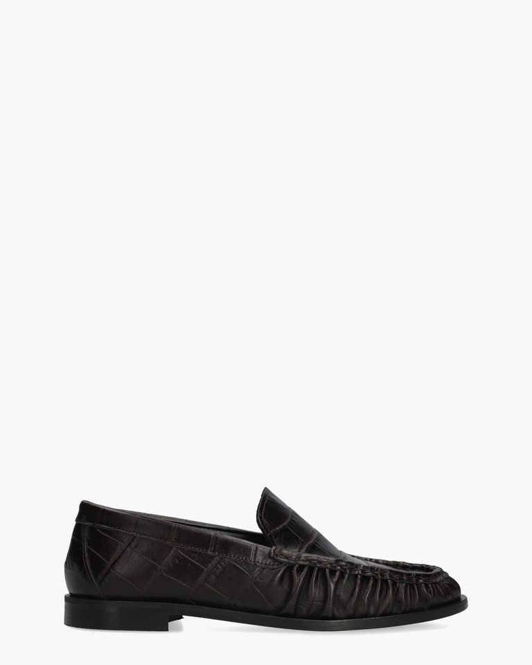 Rudi Donkerbruin Damesloafers