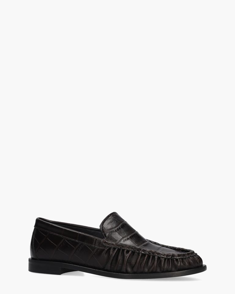 Rudi Donkerbruin Damesloafers