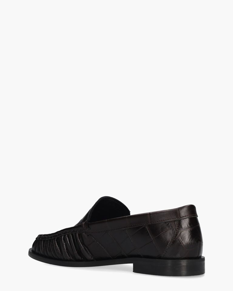 Rudi Donkerbruin Damesloafers