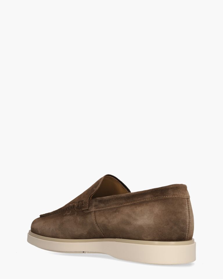 56402 Donkerbruin Herenloafers