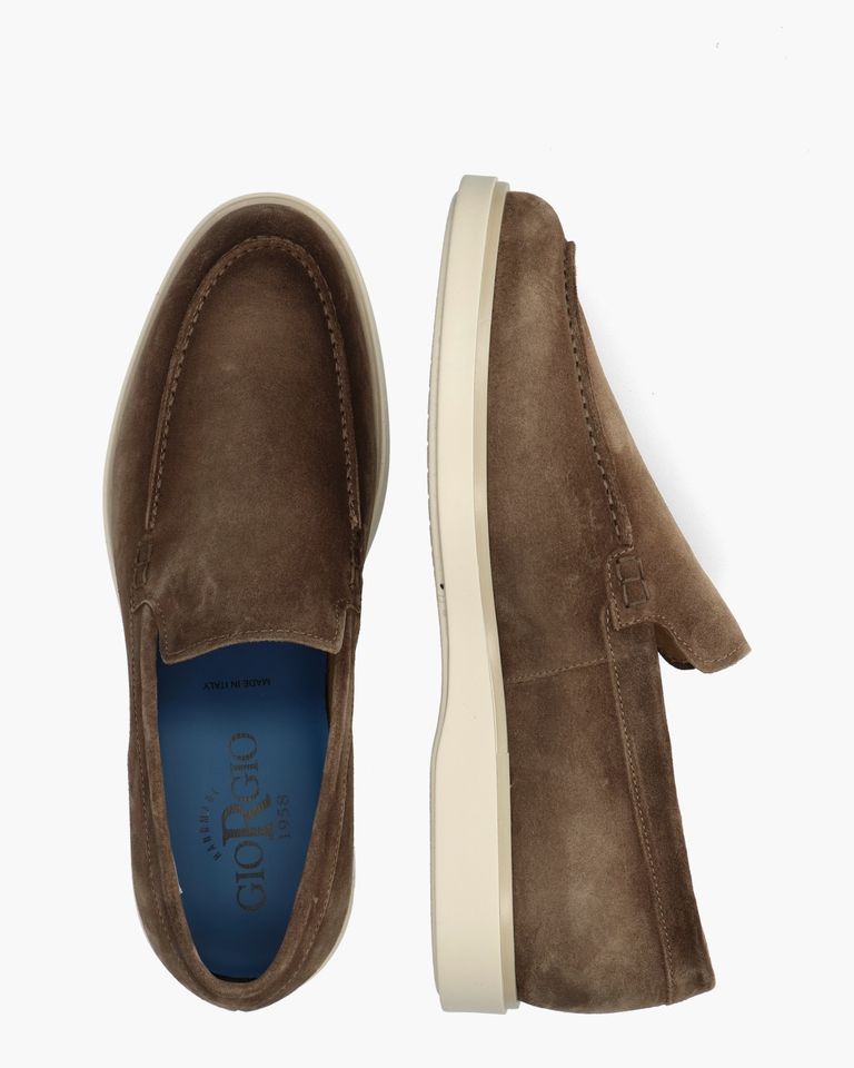 56402 Donkerbruin Herenloafers