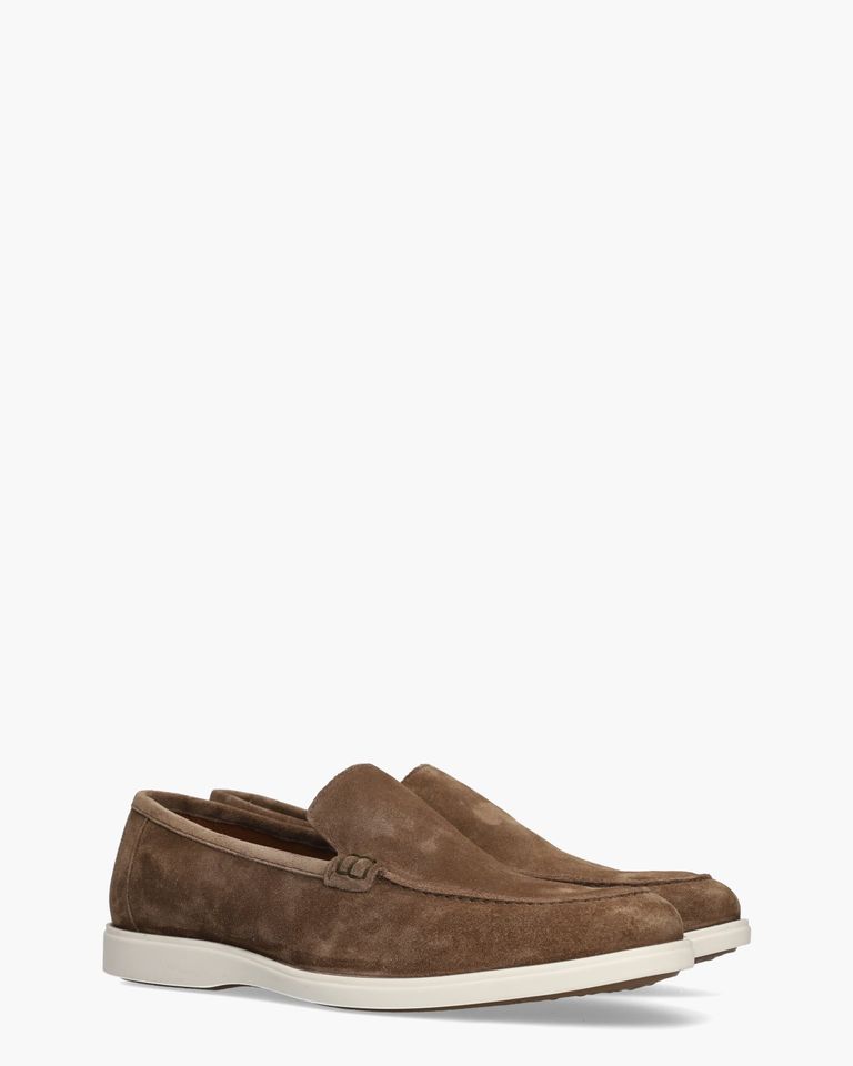 Tino Donkerbruin Herenloafers