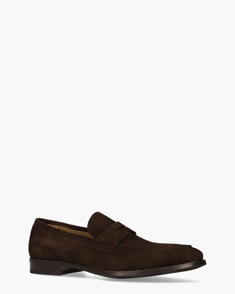 50504 Donkerbruin Herenloafers