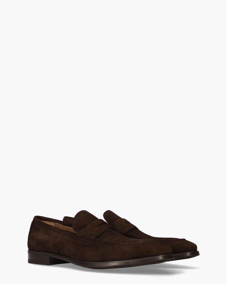 50504 Donkerbruin Herenloafers