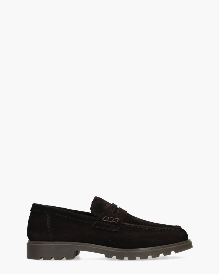93912 Donkerbruin Herenloafers