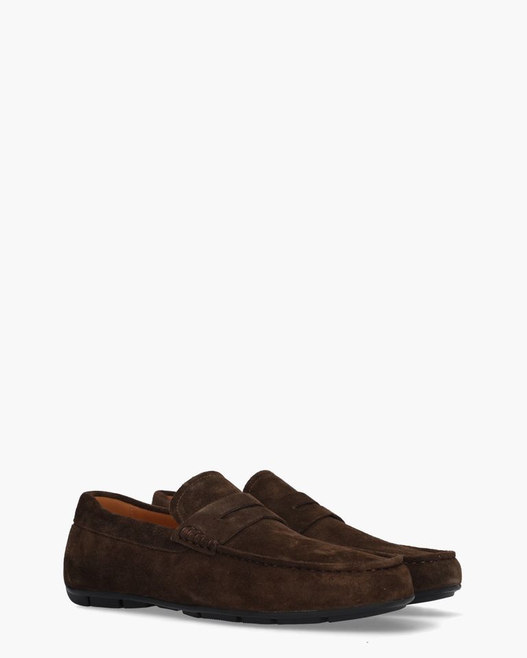 Zadok Donkerbruin Herenloafers