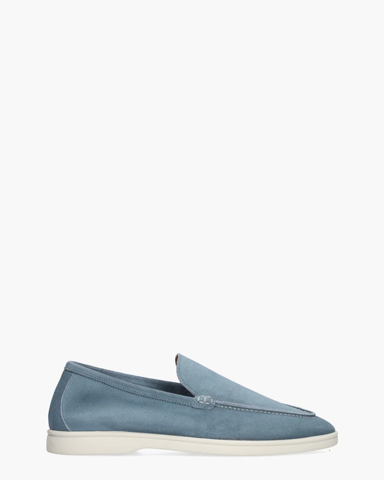 Ziggy Lichtblauw Herenloafers