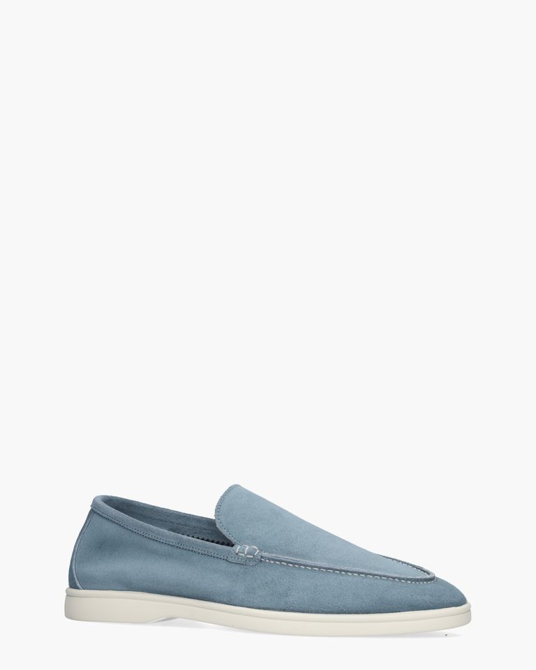 Ziggy Lichtblauw Herenloafers