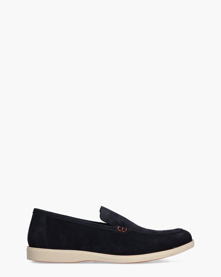 Tino Donkerblauw Herenloafers