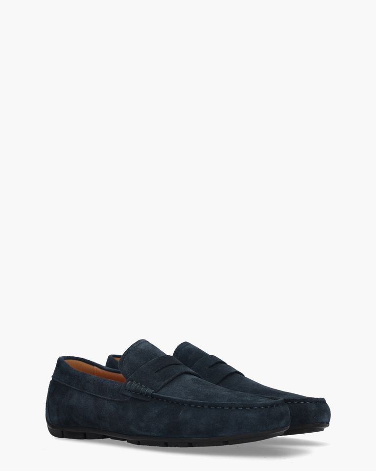Zadok Donkerblauw Herenloafers