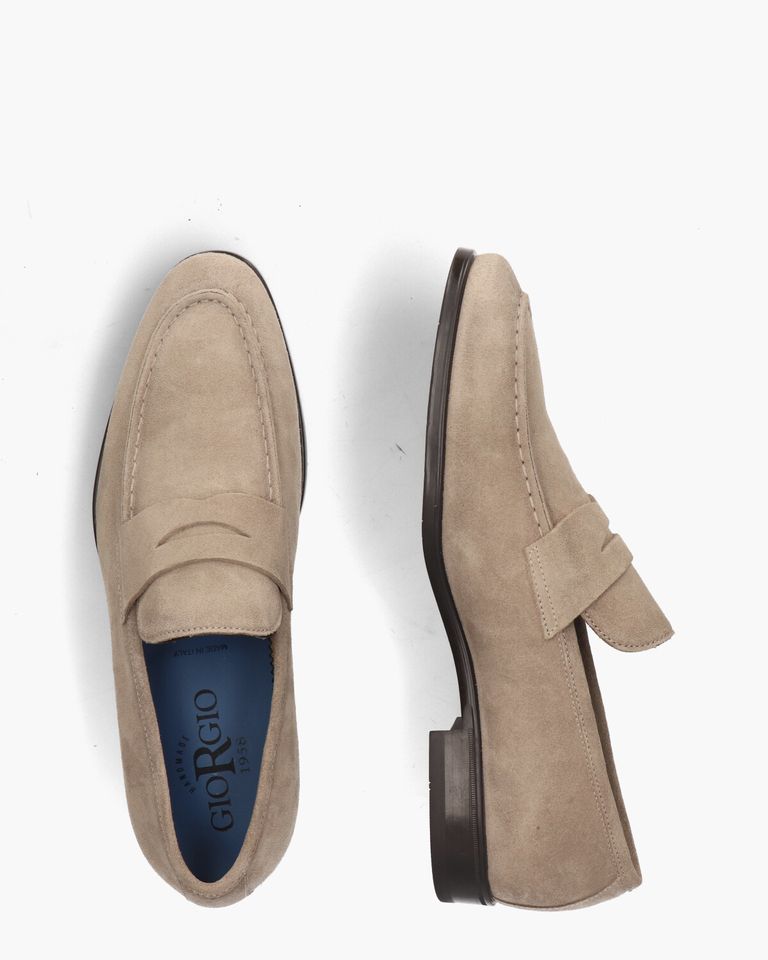 50504 Beige Herenloafers