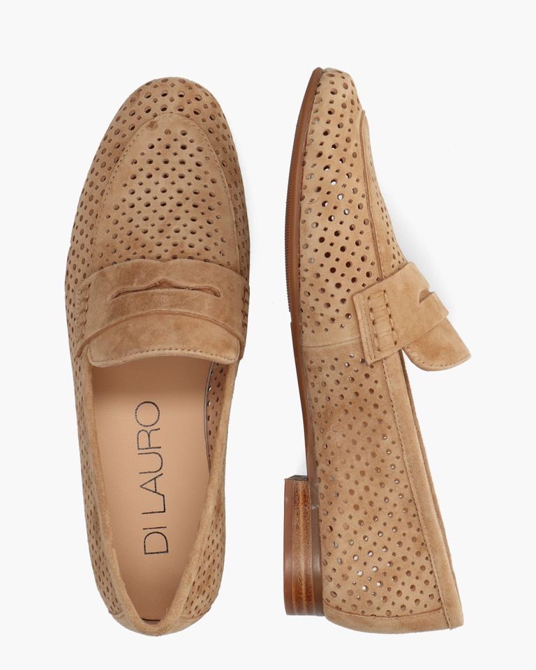 Toska Camel Damesloafers