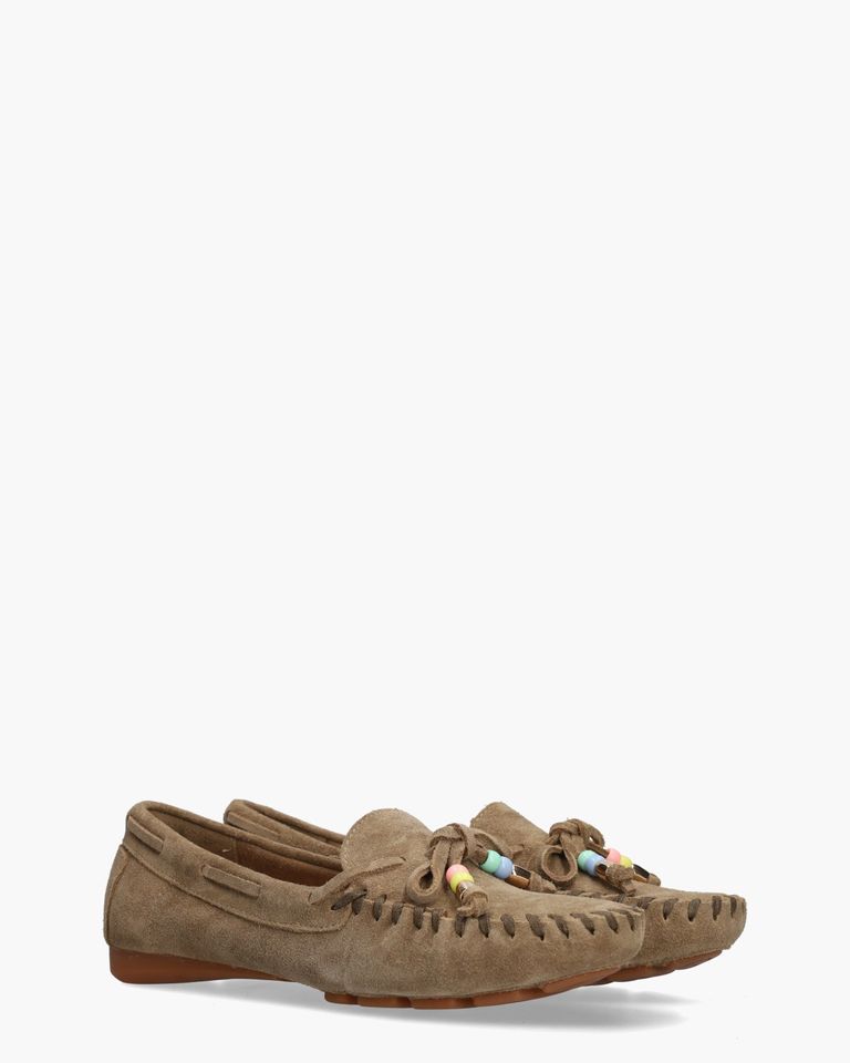 Hanasa-2 Bruin Damesloafers