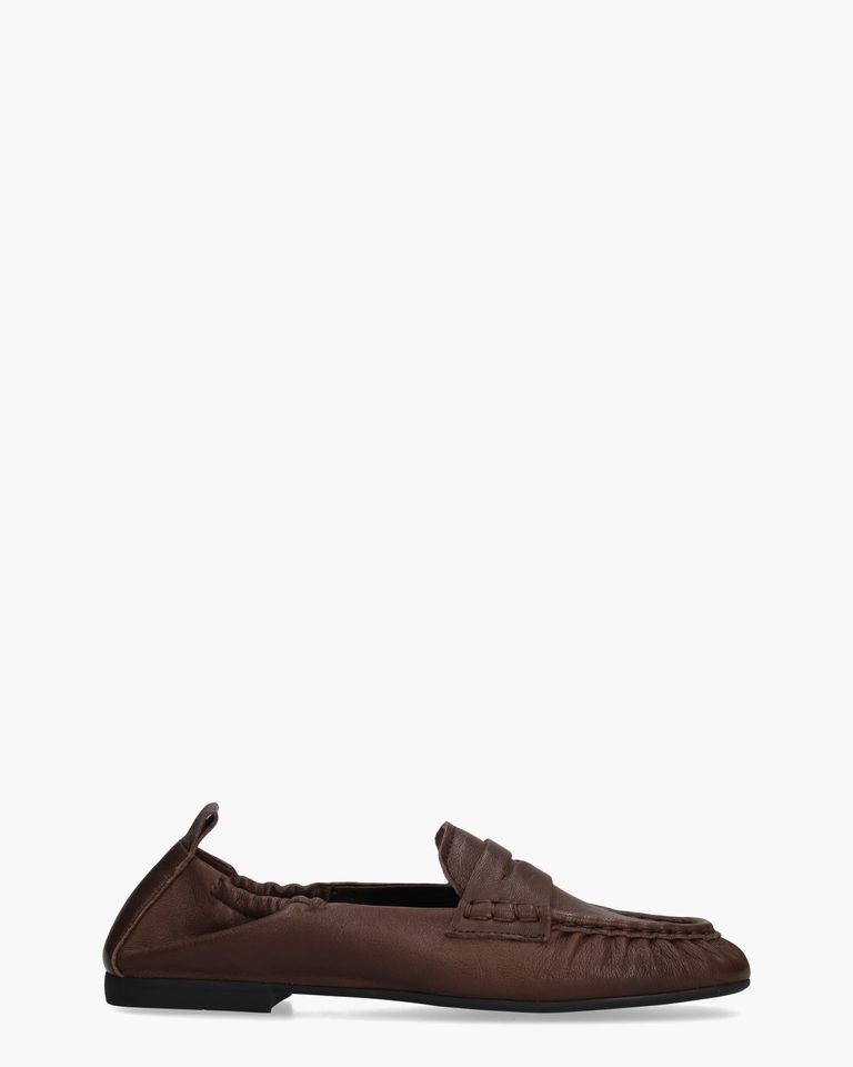 CPH885 Donkerbruin Damesloafers