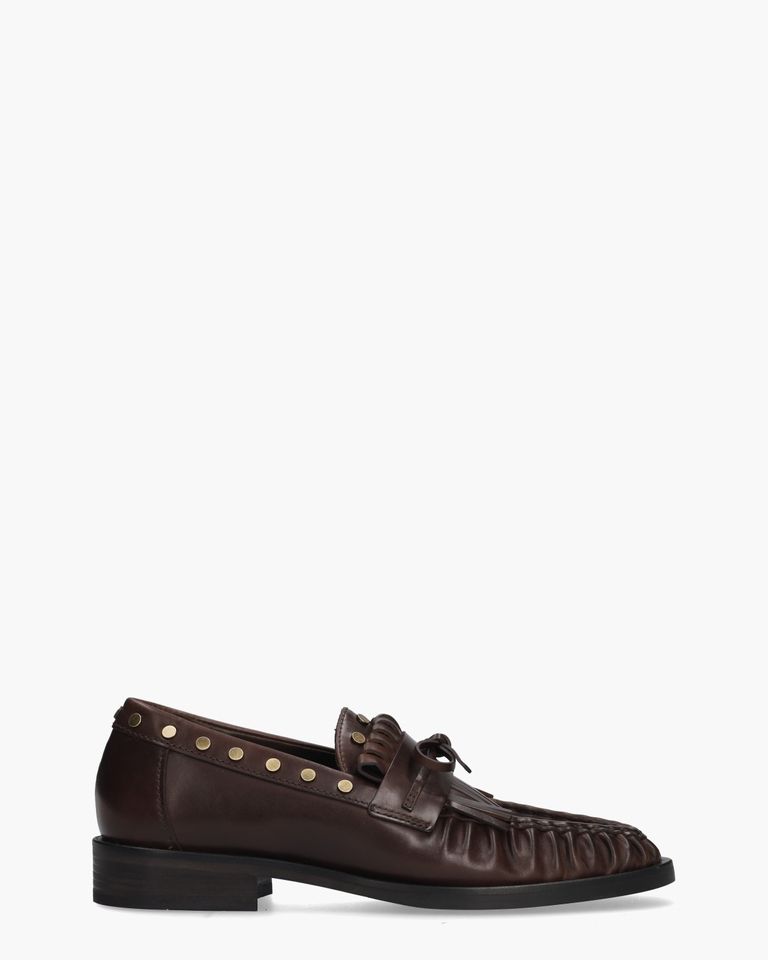 Mill Donkerbruin Damesloafers