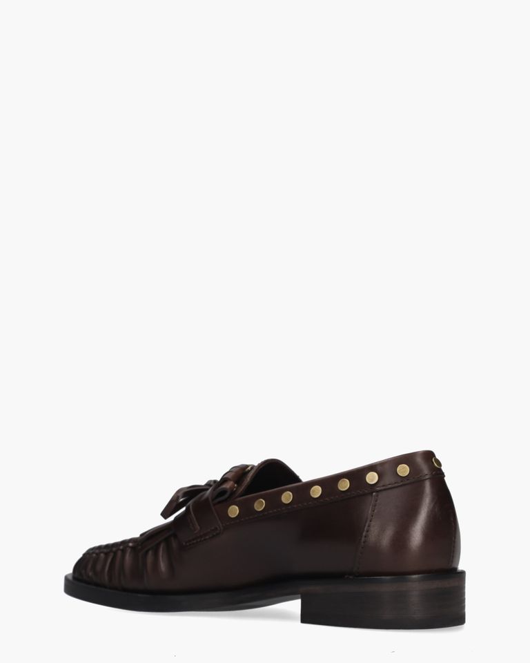 Mill Donkerbruin Damesloafers