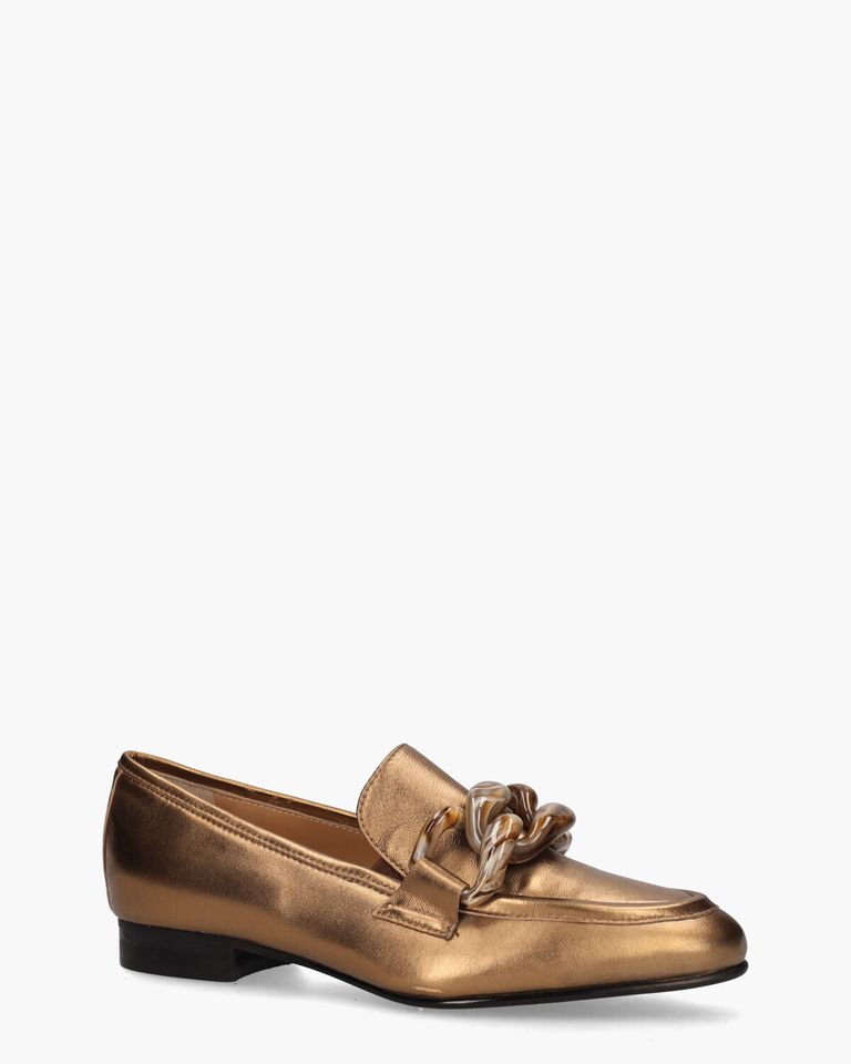 21I095A Brons Damesloafers
