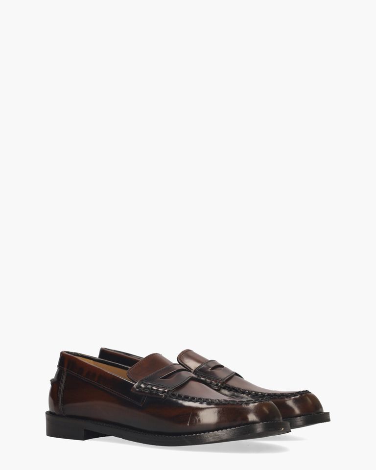 Amara Bordeauxrood Damesloafers