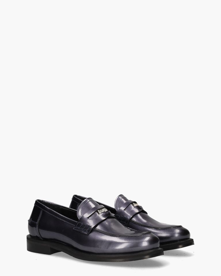 Rina-Ma Zilvergrijs Damesloafers
