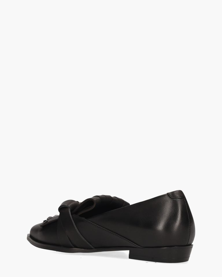 EA0304 Zwart Damesloafers